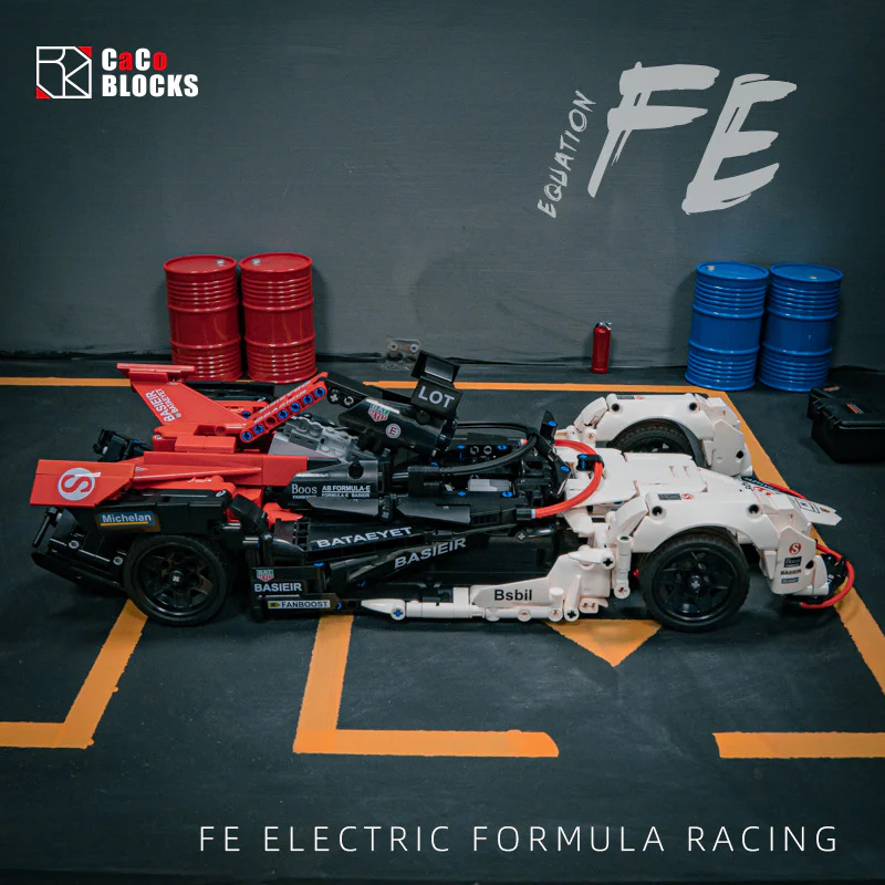 Porsche 99X E E equation racing 恒三和 HSANHE/咔扣 CACO C018 image 1
