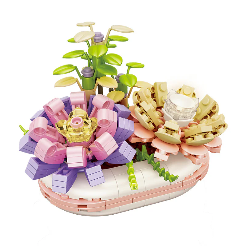 Dreams of nightlight, small chubby chubby: sudden early summer 佳奇积木 JAKI JK2720