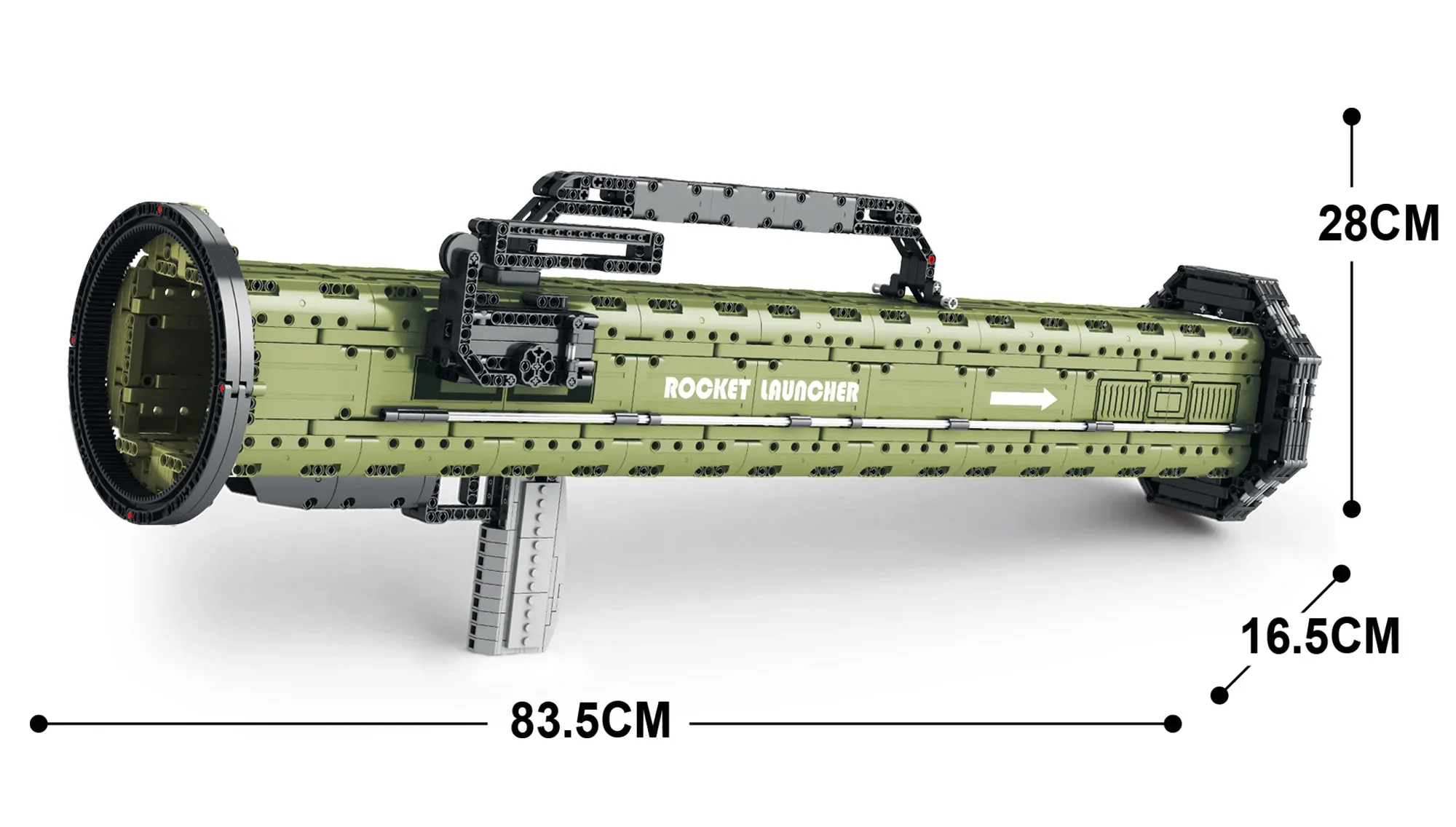 AT-4 ANTI-TANK ROCKET LAUNCHERS 臻砖科技 Reobrix 77027 image 2