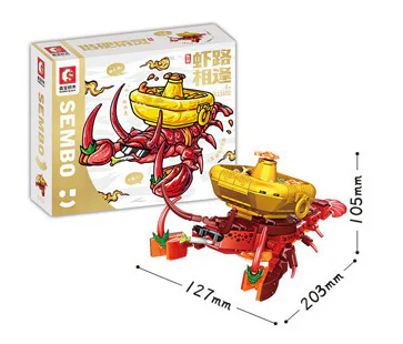 Harmonious elves: meet the shrimp road 森宝 SEMBO 613102 image 1