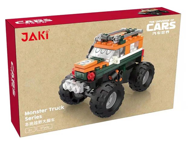 Autoworld: Benz Land Cruiser 佳奇积木 JAKI JK9030 image 1