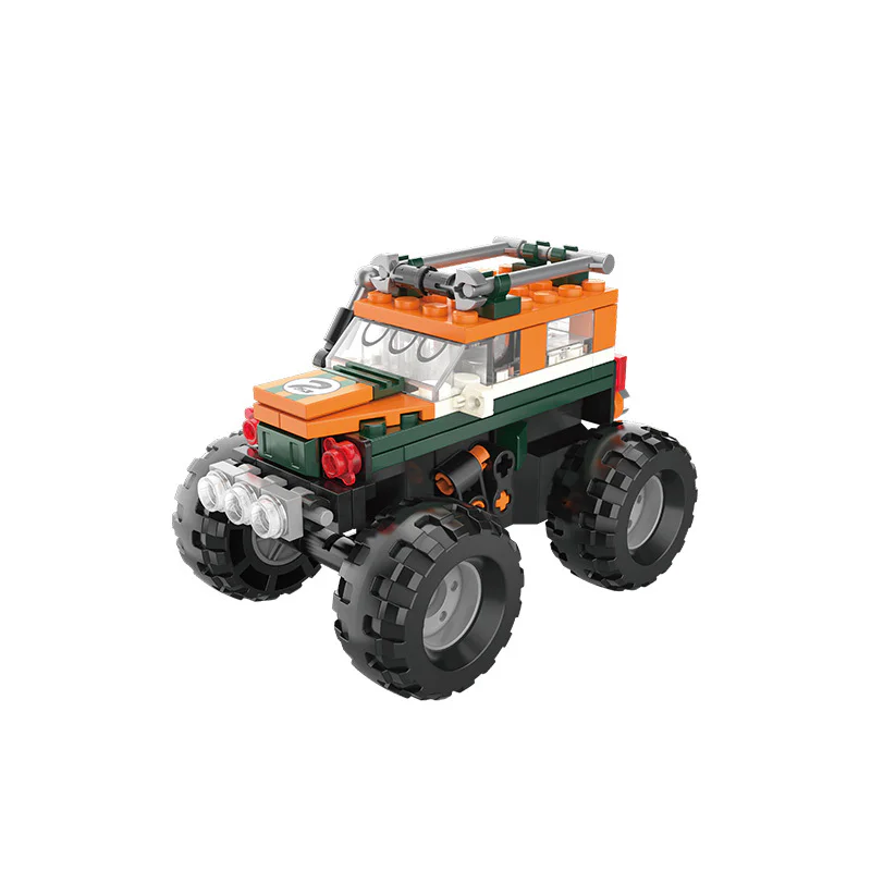 Autoworld: Benz Land Cruiser 佳奇积木 JAKI JK9030 image 2