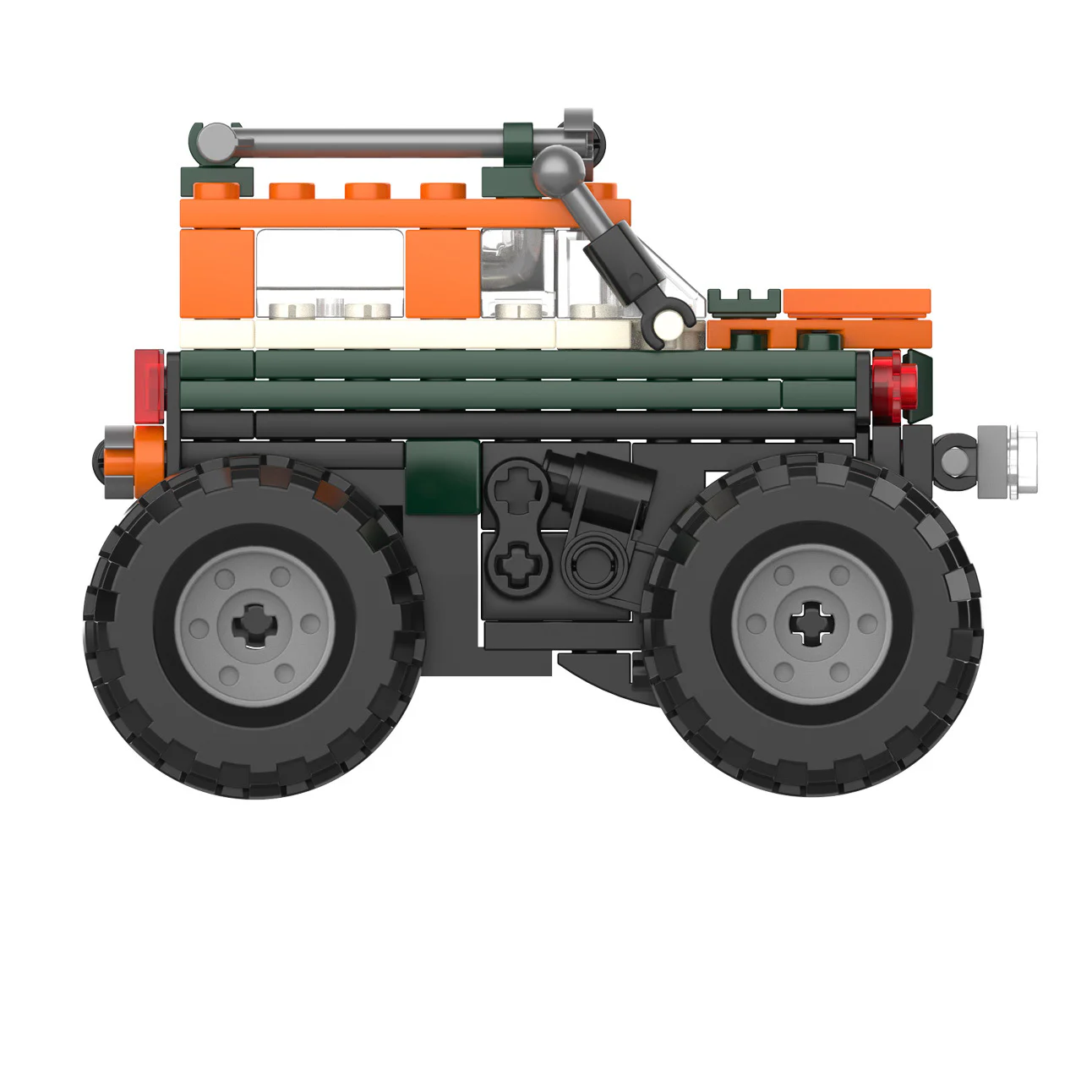 Autoworld: Benz Land Cruiser 佳奇积木 JAKI JK9030 image 5