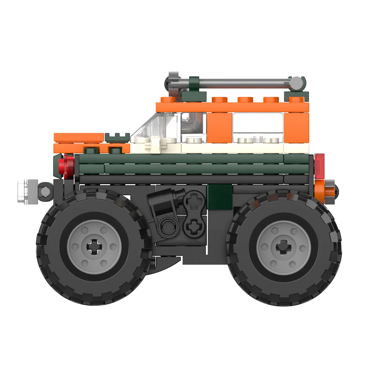 Autoworld: Benz Land Cruiser 佳奇积木 JAKI JK9030 image 6