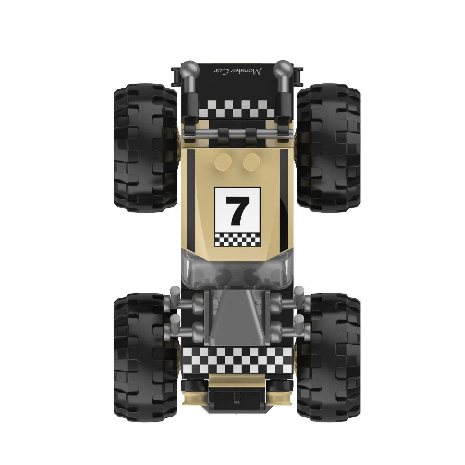 Off-Road World: Modified Monster Truck and Rebuilt Car 佳奇积木 JAKI JK9031 image 5