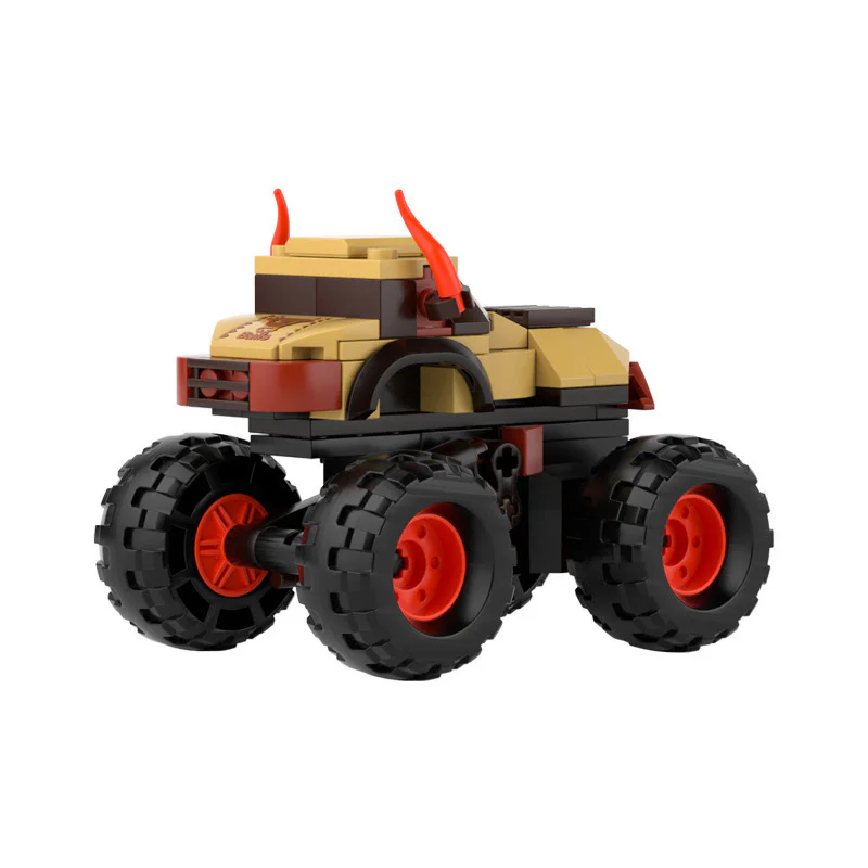 Autoworld: Wild Buffalo Bigfoot Rover 佳奇积木 JAKI JK9036 image 1