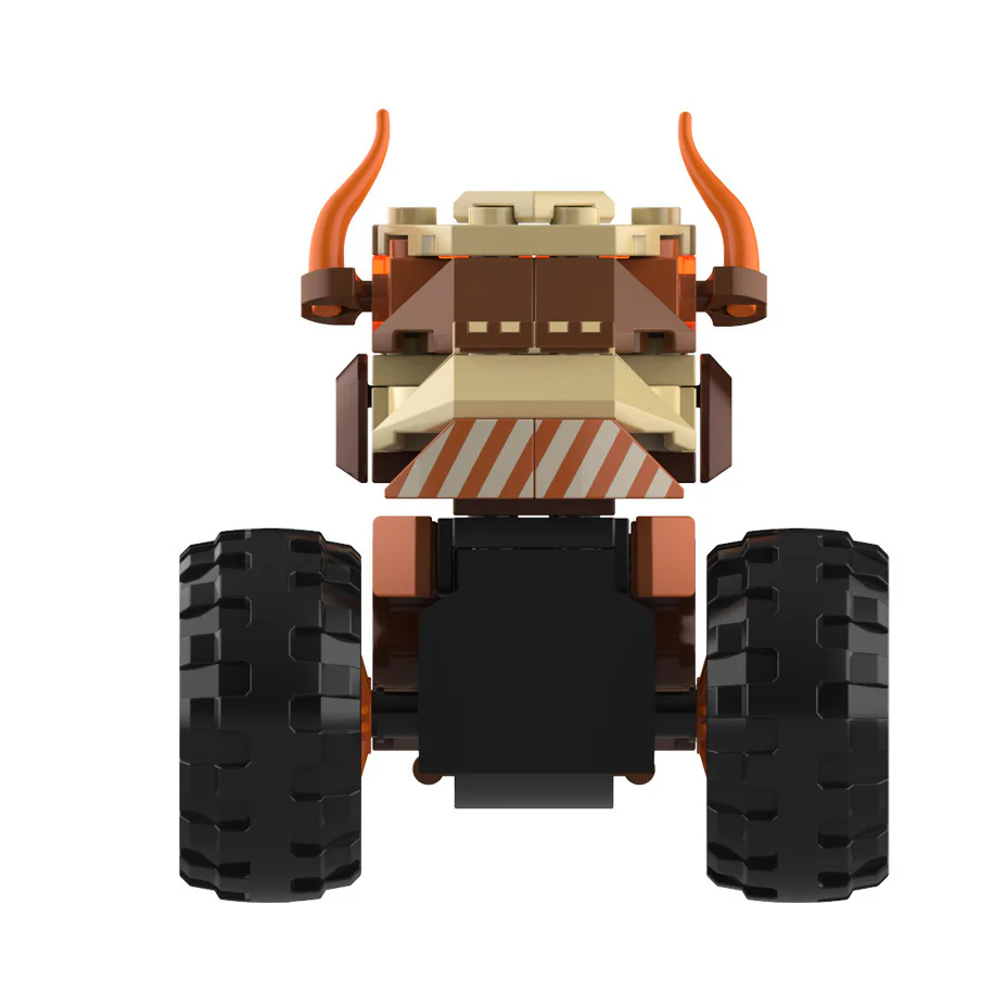 Autoworld: Wild Buffalo Bigfoot Rover 佳奇积木 JAKI JK9036 image 2