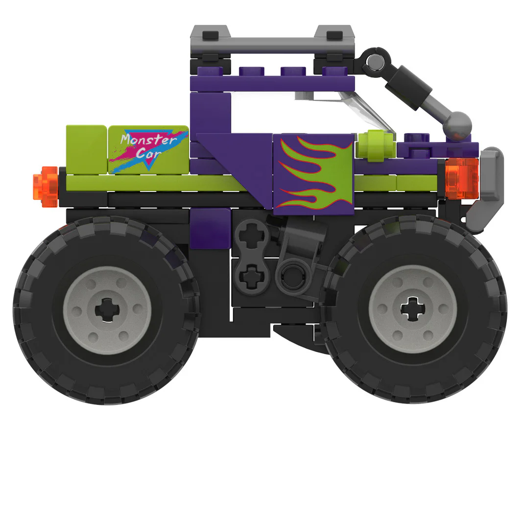 AUTOWORLD: RG LAND CRUISER 佳奇积木 JAKI JK9033 image 4