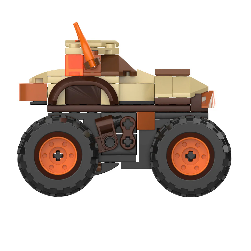Autoworld: Wild Buffalo Bigfoot Rover 佳奇积木 JAKI JK9036 image 3