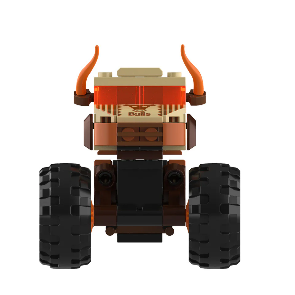 Autoworld: Wild Buffalo Bigfoot Rover 佳奇积木 JAKI JK9036 image 4