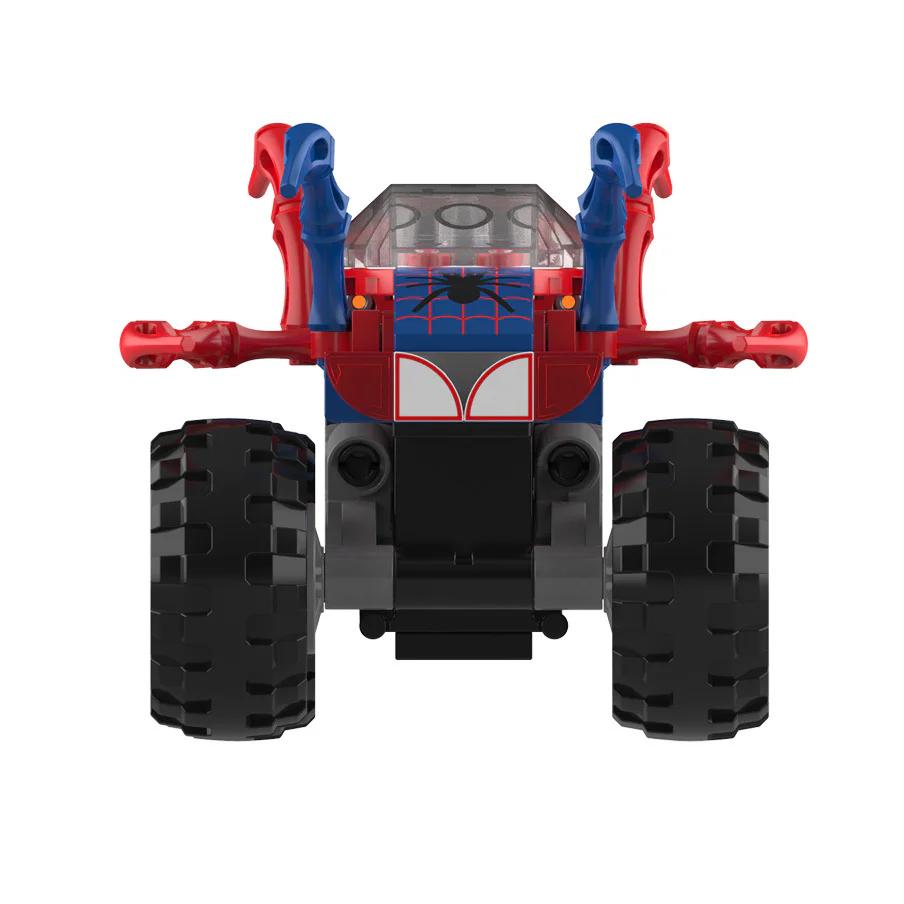 Car World: Wild Spider Big Foot Car Rebound Car 佳奇积木 JAKI JK9038 image 4