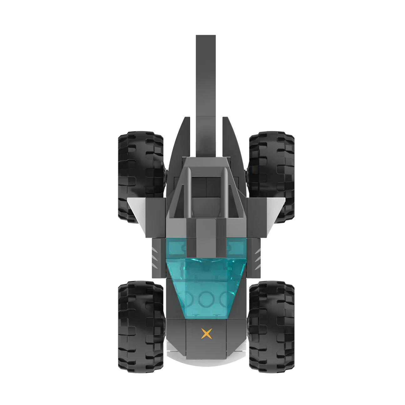 Autoworld: Wild Black Shark Bigfoot Resuscitation 佳奇积木 JAKI JK9037 image 6