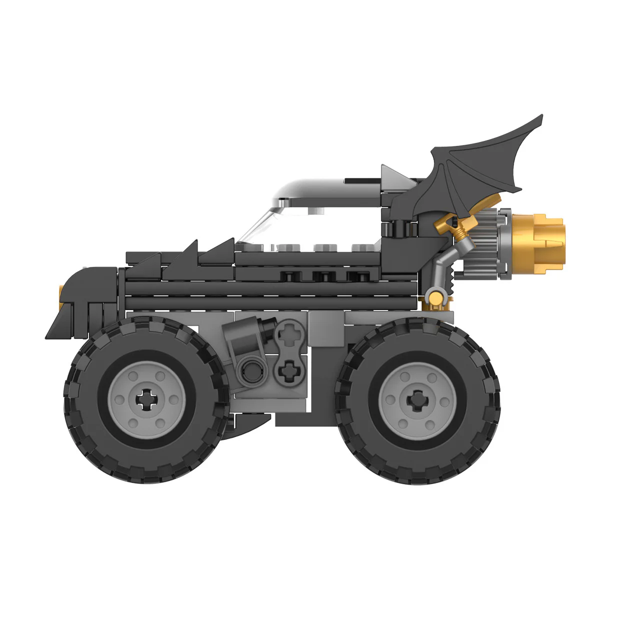 Autoworld: Wild Bat Bigfoot Resuscitation 佳奇积木 JAKI JK9039 image 5