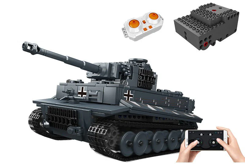 Tiger tank 宇星模王 MOULDKING 20014 image 2