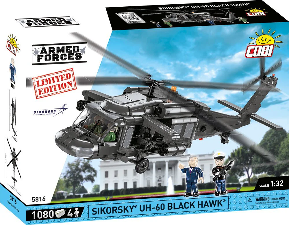 UH-60 BLACK HAWK HELICOPTER COBI 5816 image 2