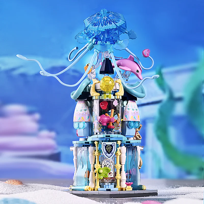 Quarter Four: Summer Aquarium 启蒙 QMAN/ENLIGHTEN/Keeppley K28014 image 1
