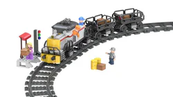 Orbital train: cargo-driven train