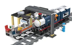Orbital train: train passenger station