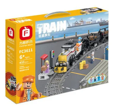 Orbital train: cargo-driven train 方橙积木 Forange FC3611 image 1