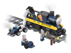 Orbital train: timber transport train