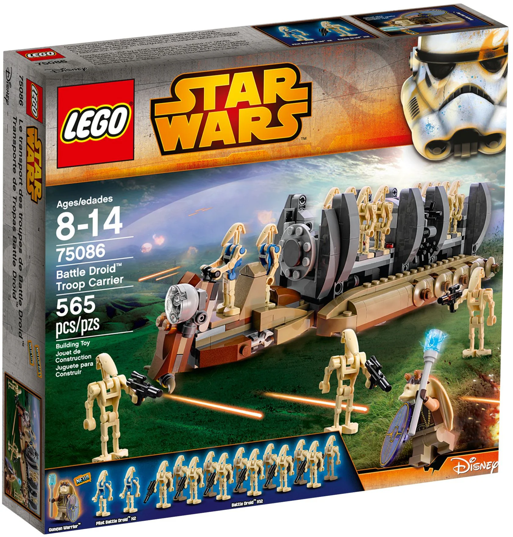 Fighter robot cargo ship 10374 image 1