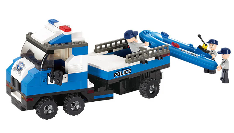 Urban special police: emergency operations (land, sea and air) 小鲁班 Sluban M38-B0190 image 1