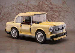Vintage Double-Door Luggage Car (Set of 10,287 pieces)