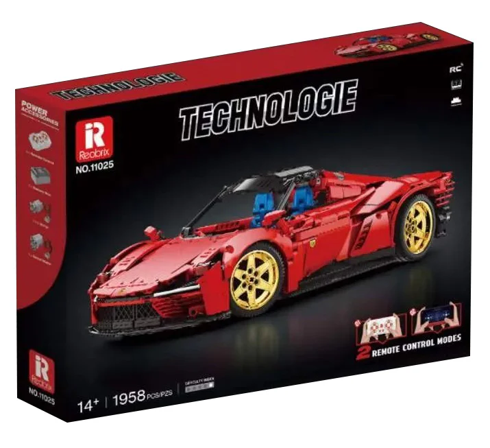Ferrari Daytona SP3 1:10 臻砖科技 Reobrix 11025 image 1
