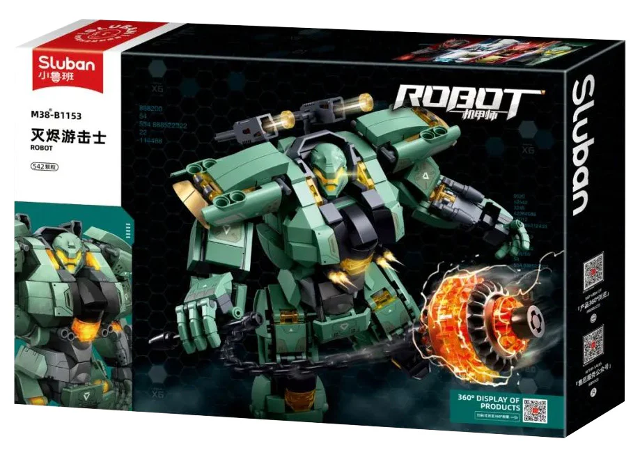 Mech Warrior: Scavenger of Ashes 小鲁班 Sluban M38-B1153 image 1