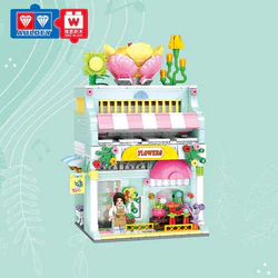 The flower shop music box