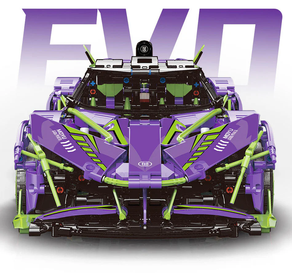 EVO Mobile Supercar Technology Car 魔域积木 MOYUBLOCK MY88007C image 2