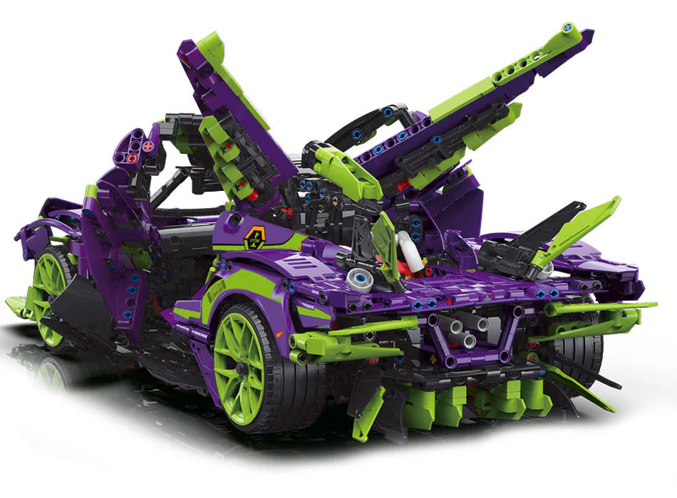 EVO Mobile Supercar Technology Car 魔域积木 MOYUBLOCK MY88007C image 3