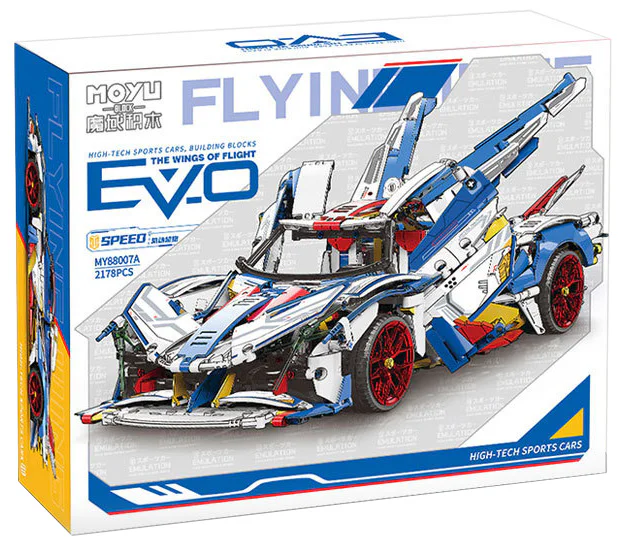 EVO Mobile Supercar Technology Car 魔域积木 MOYUBLOCK MY88007C image 4