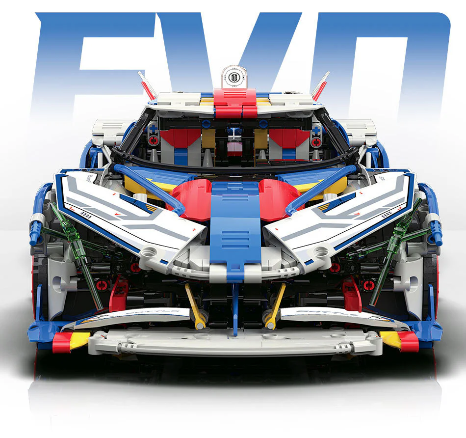 EVO Mobile Supercar Technology Car 魔域积木 MOYUBLOCK MY88007C image 6