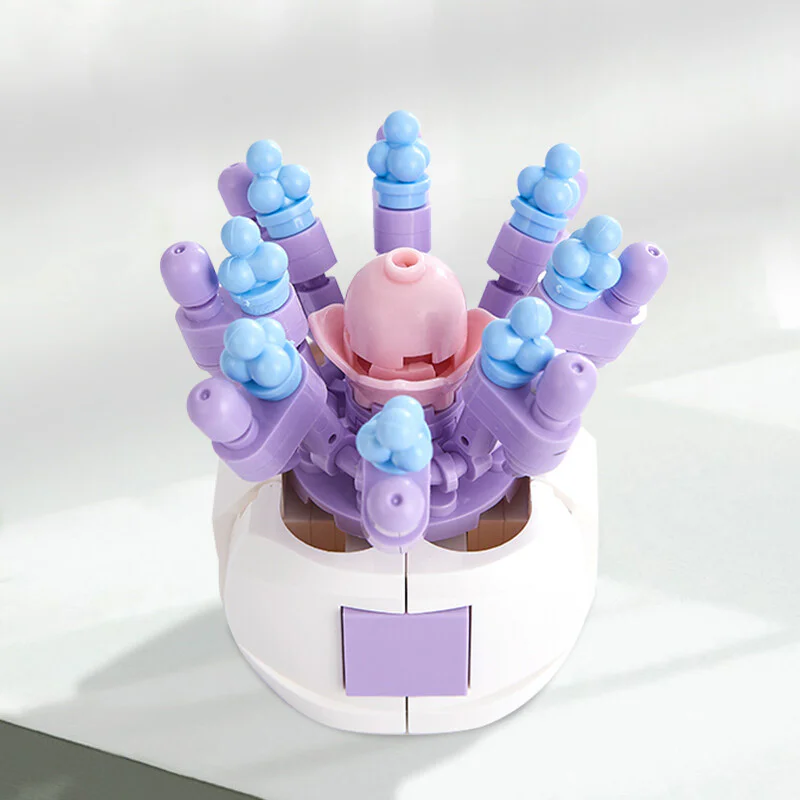 Floral aphorism: "Purple mist of mystery, multi-faceted" 哲高 ZHEGAO DS1016