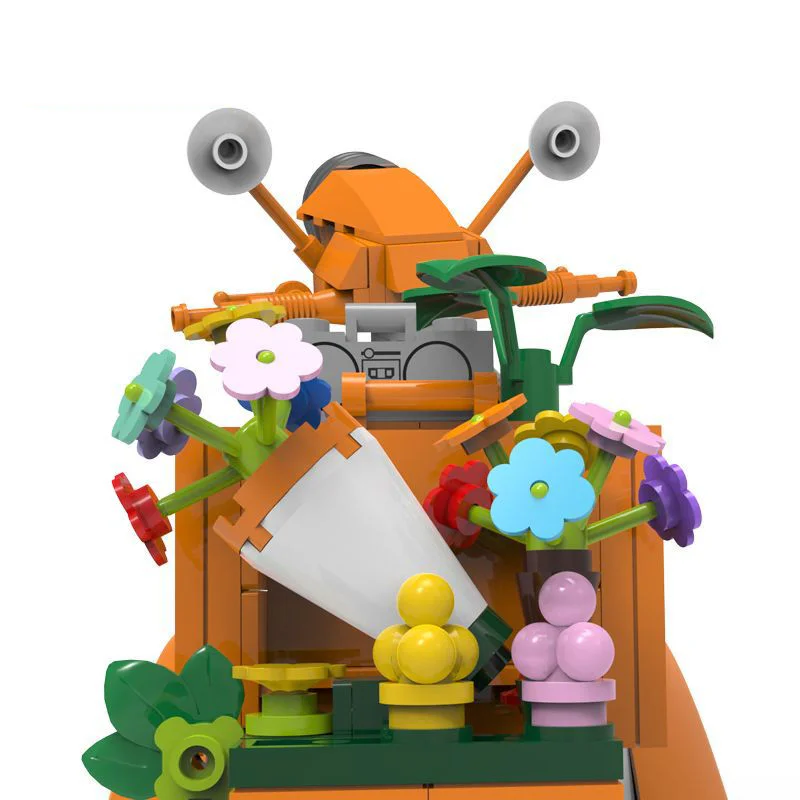 Pet store lamb motorcycle (Orange) 哲高 ZHEGAO 00323 image 3