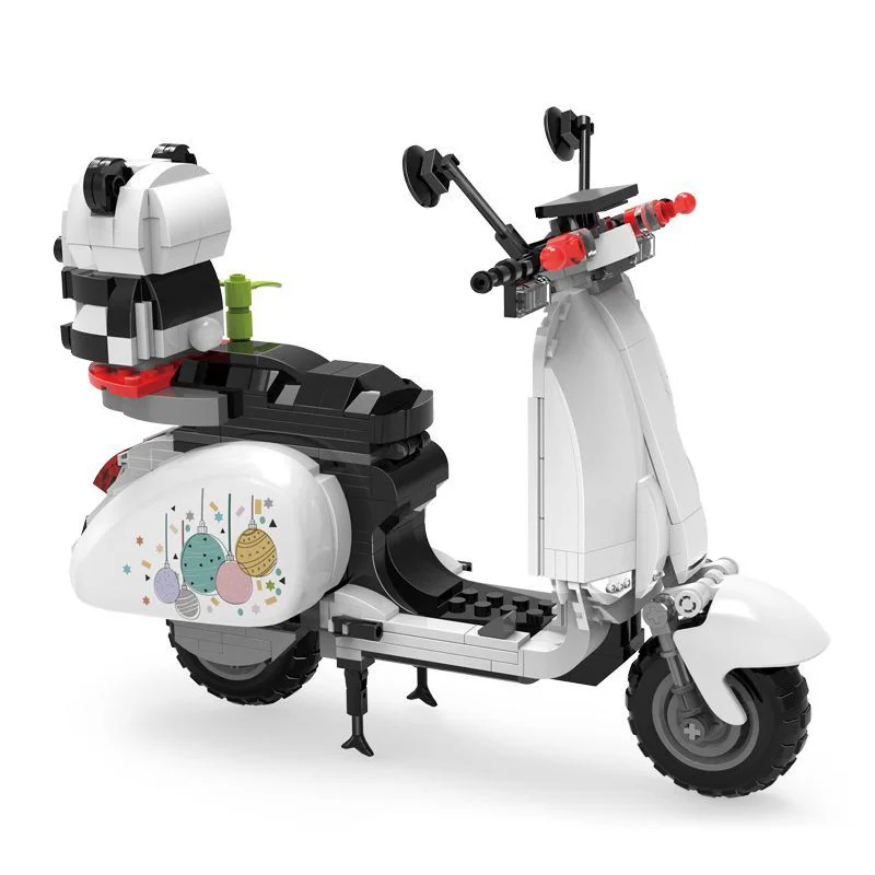 Panda little lamb motorcycle 哲高 ZHEGAO 00326 image 1