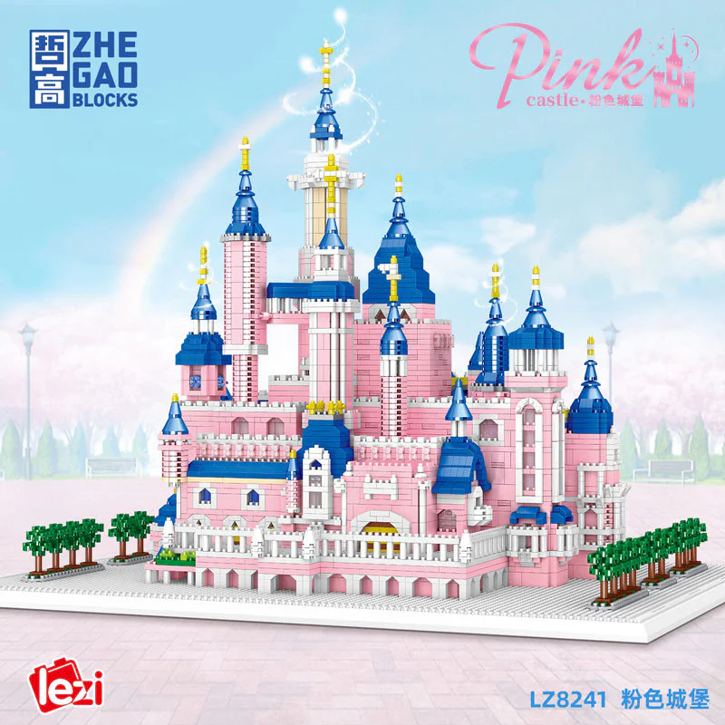 Pink castle 哲高 ZHEGAO LZ8241 image 3
