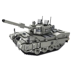 Controlled Leopard main battle tank