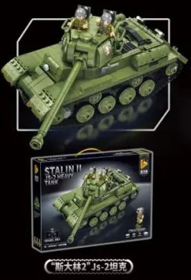 Remotely controlled Stalin-2 Js-2 tank 潘洛斯 PANLOSBRICK 676007 image 1
