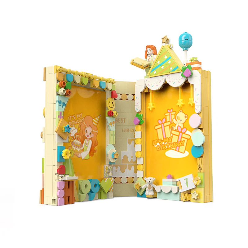 The tide wants to make things: birthday parties 佳奇积木 JAKI JK5150