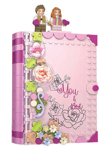 The tide wants to make things: love diary 佳奇积木 JAKI JK5151 image 1