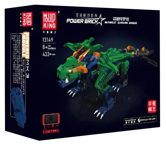 100% amplification: Forest guardian dragon 宇星模王 MOULDKING 13149 image 1