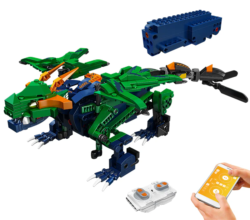 100% amplification: Forest guardian dragon 宇星模王 MOULDKING 13149 image 2