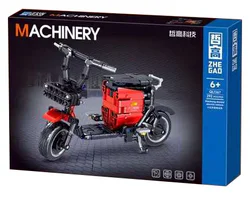 Red shared electric car