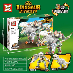 "Dinosaur World: Caesar's Armored King Dragon"