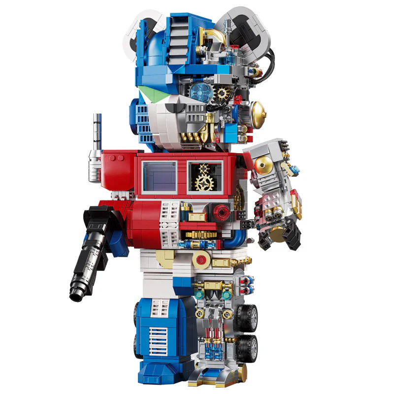 Mechanical bear: Transformed bear 400% 万高Wangao 188003