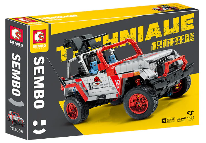 Scrambling: Powering original pioneer Land Cruiser 1:14 森宝 SEMBO 701038 image 1