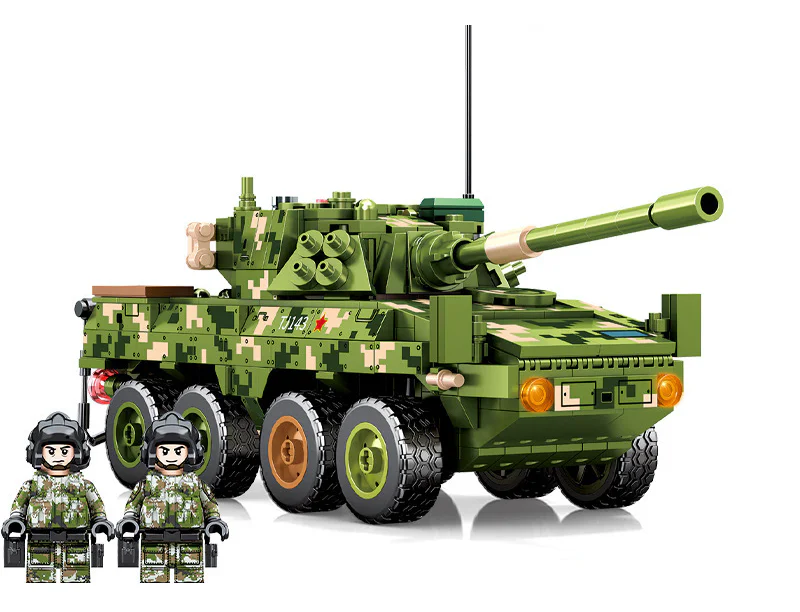 ZTL-11 WHEELED ARMOURED ASSAULT VEHICLE 森宝 SEMBO 203143 image 4