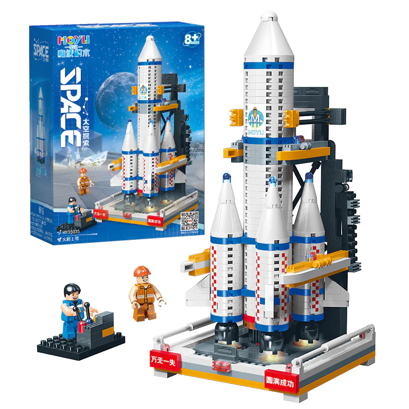 Space Exploration: Rocket No. 1 魔域积木 MOYUBLOCK MY95035